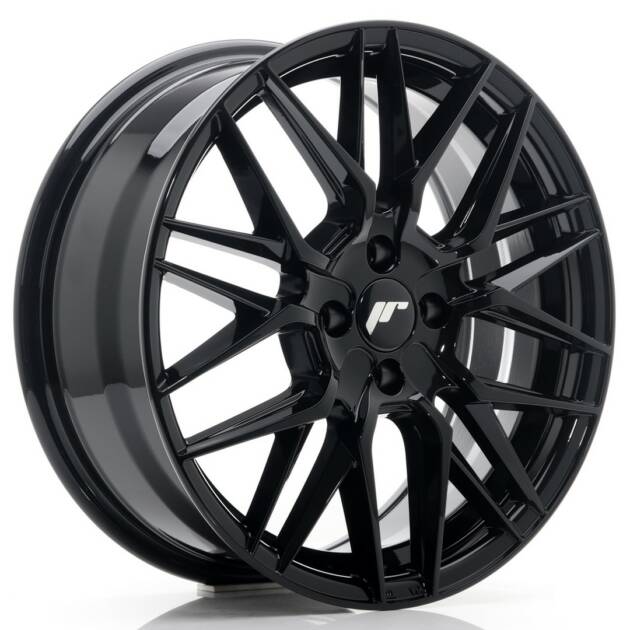 JR Wheels JR28 17x7 ET40 4x100 Gloss Black