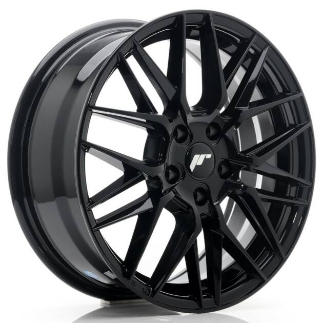 JR Wheels JR28 17x7 ET40 5x112 Gloss Black