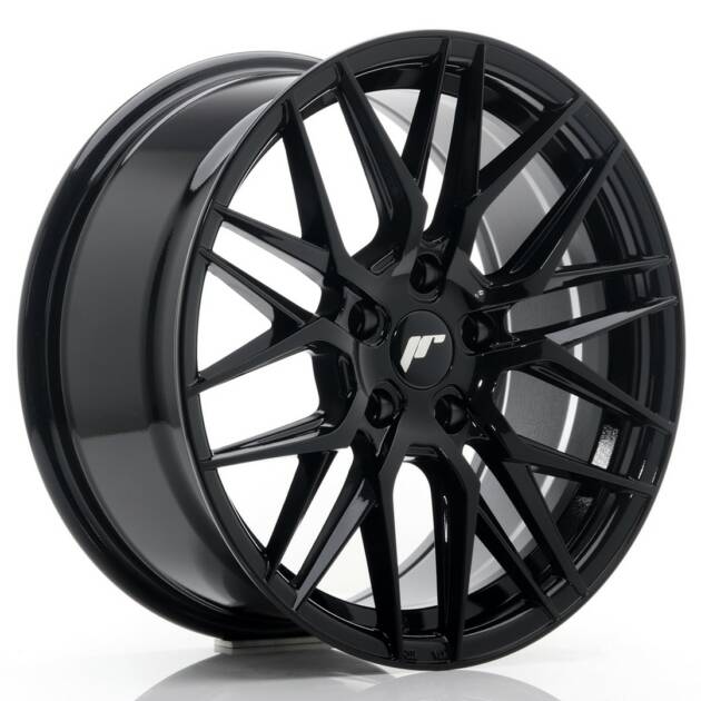 JR Wheels JR28 17x8 ET35 5x100 Gloss Black