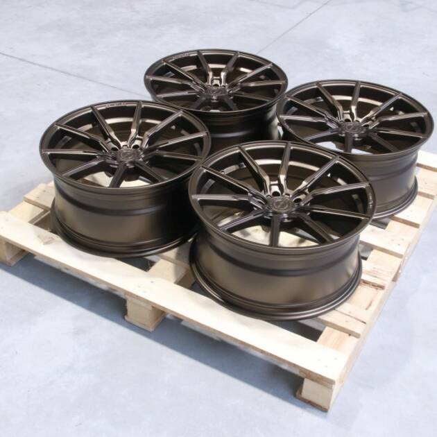 Set of CVR4 19x9 ET25 5x112 Matt Bronze