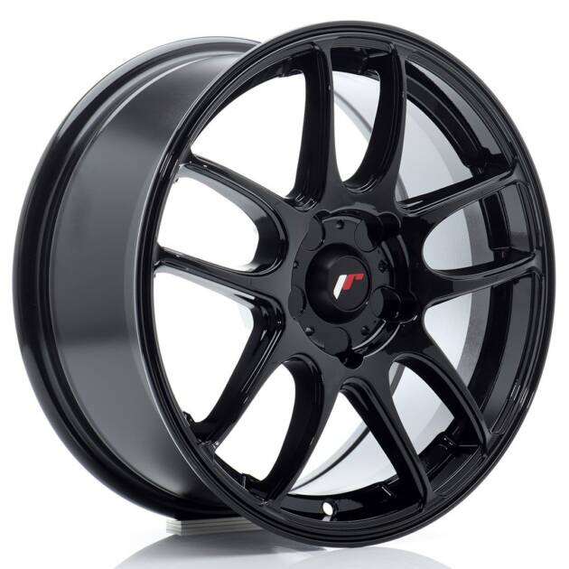 JR Wheels JR29 16x7 ET20-42 BLANK Gloss Black