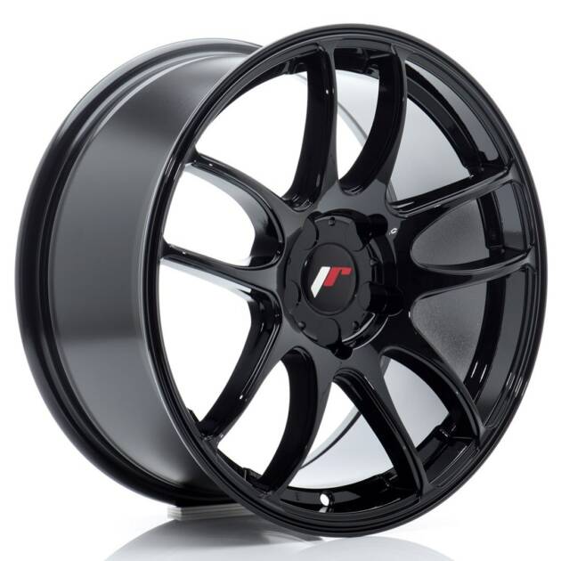 JR Wheels JR29 17x8 ET20-38 BLANK Gloss Black