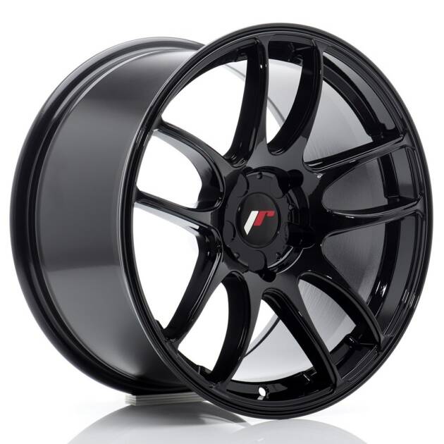 JR Wheels JR29 17x9 ET20-38 BLANK Gloss Black