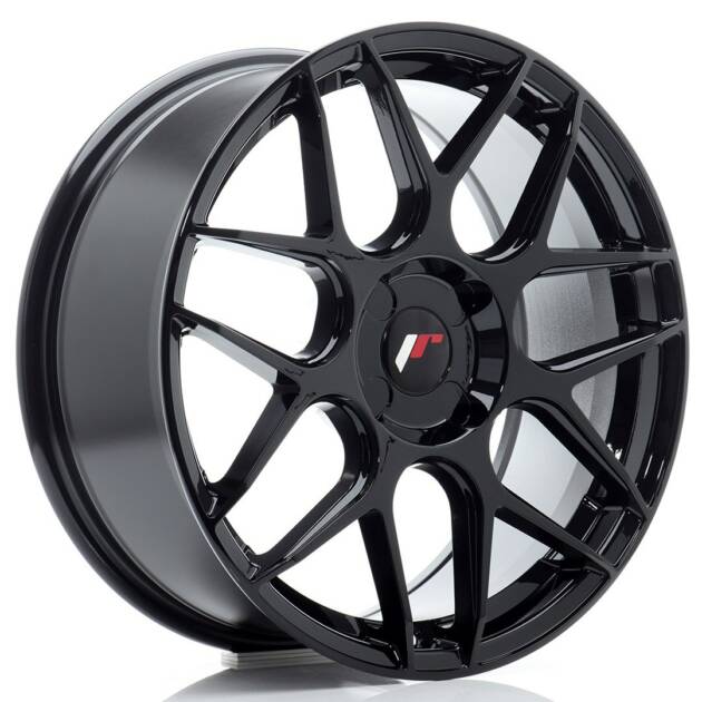 JR Wheels JR18 18x7,5 ET20-40 BLANK Gloss Black
