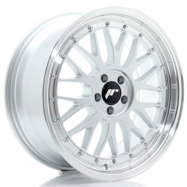 JR Wheels JR23 18x8,5 ET25 5x120 Hyper Silver w/ Machined Lip