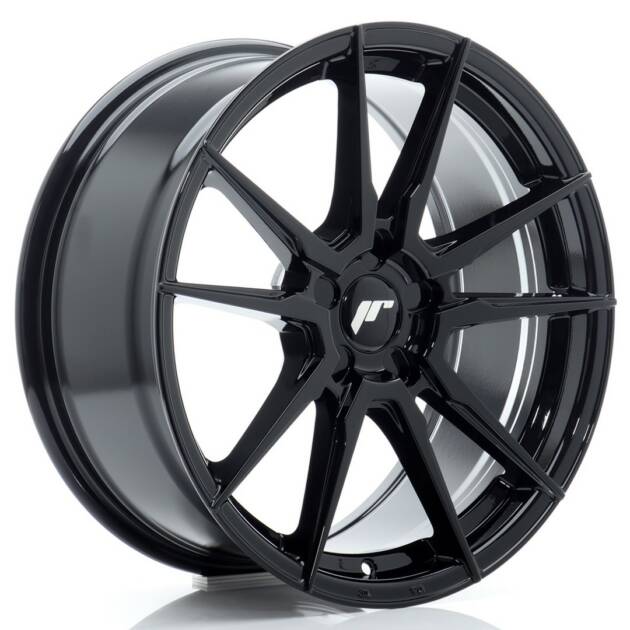 JR Wheels JR21 18x8 ET36 5x120 Gloss Black