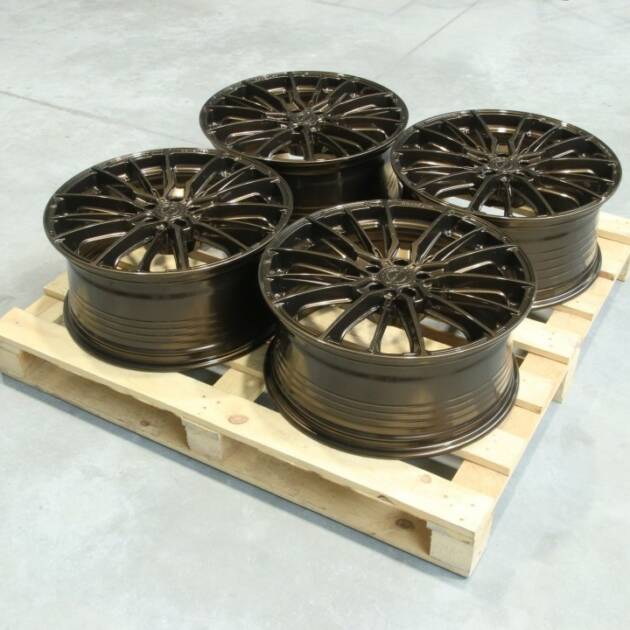 Set of CVR7 20x9 ET36 5x108 Gloss Bronze