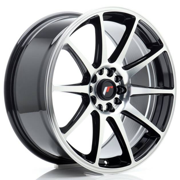 JR Wheels JR11 18x8,5 ET40 5x112/114 Black Machined Face