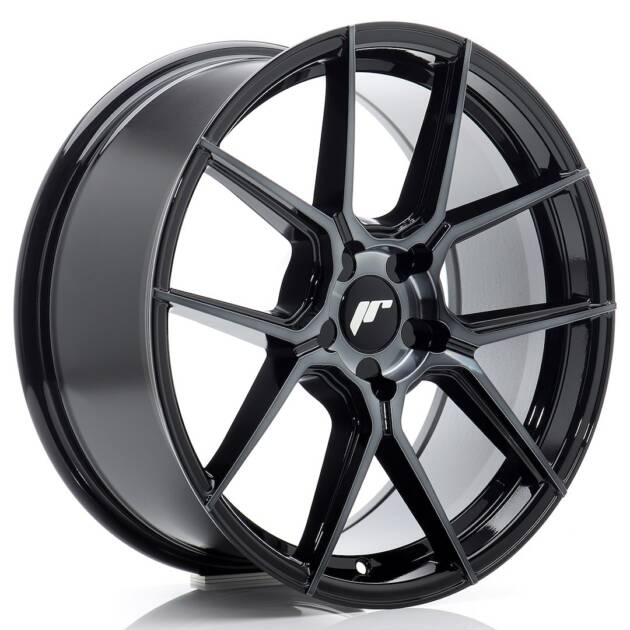 JR Wheels JR30 18x8,5 ET20-45 5H BLANK Black Machined w/ Tinted Face