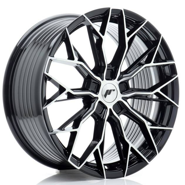JR Wheels JR49 19x8,5 ET20-45 5H BLANK Gloss Black Machined Face