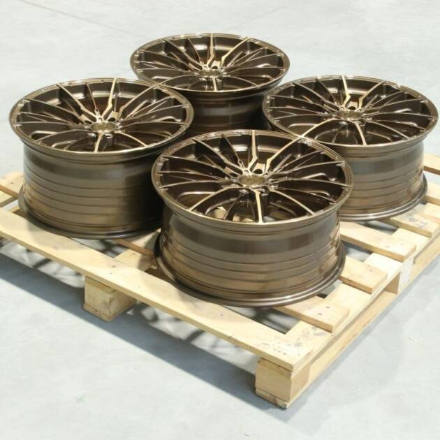 Set of CVR7 19x8,5 ET35 + 19x9,5 ET45 5x120 Brushed Bronze