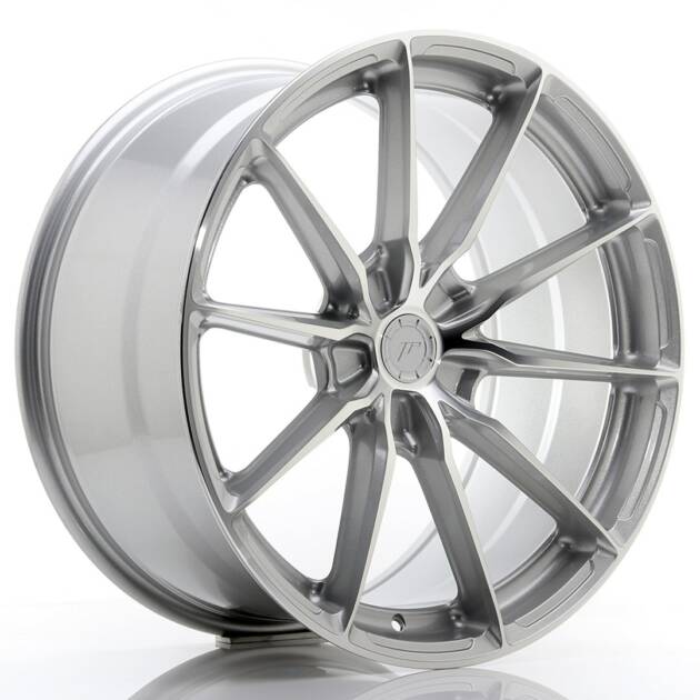 JR Wheels JR37 20x10 ET25 5x112 Silver Machined Face