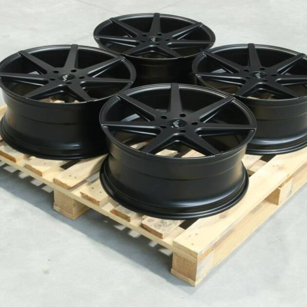 Set of JR20 20x8,5 ET20 5x120 Matt Black