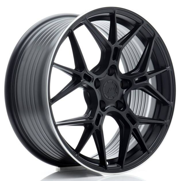 JR Wheels JR51 18x8 ET45 5x112 Satin Black w/ Machined Lip