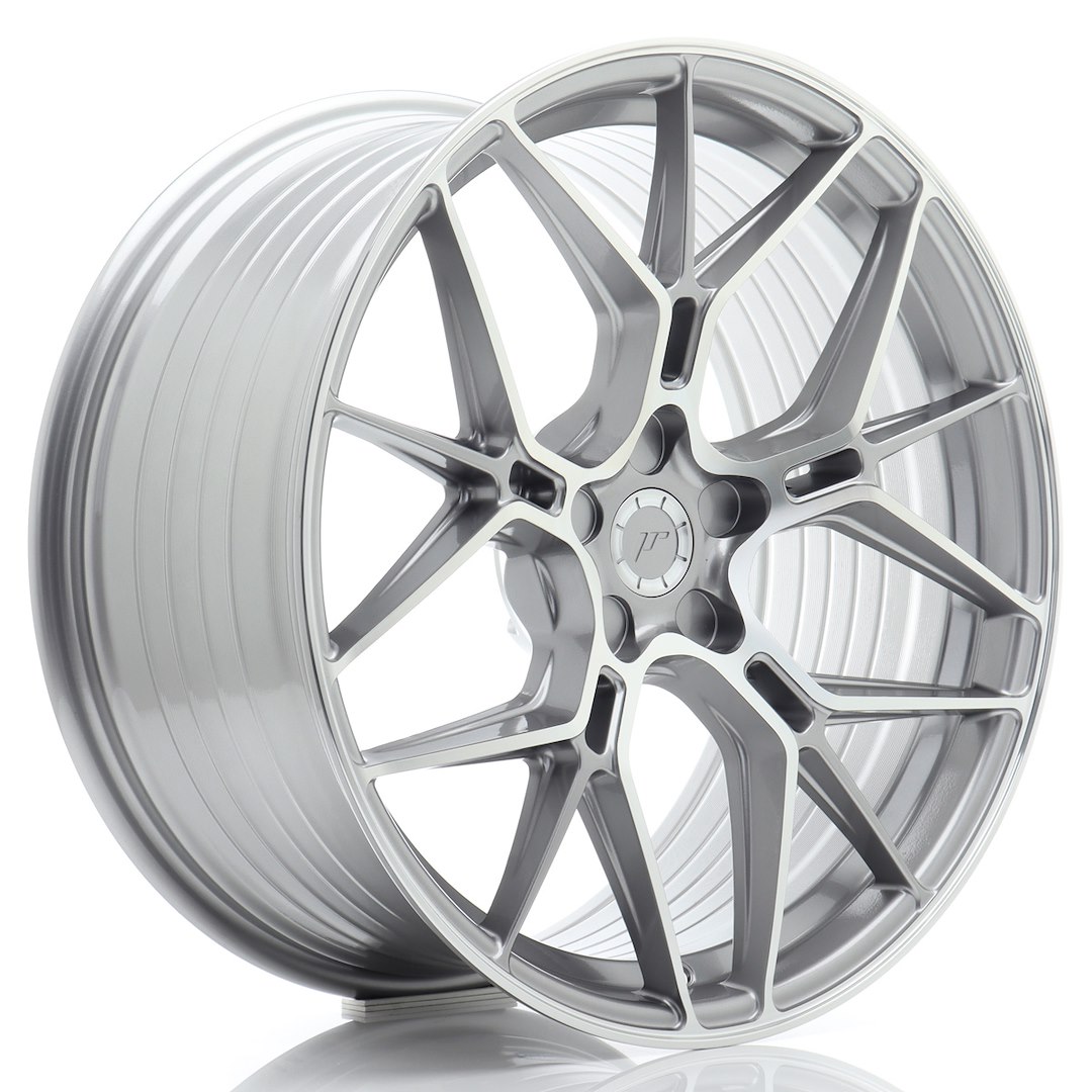 JR Wheels JR51 20x10 ET20-45 5H BLANK Titanium Machined Face