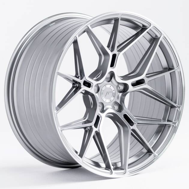 JR Wheels JR51 20x10,5 ET15-35 5H BLANK Titanium Machined Face