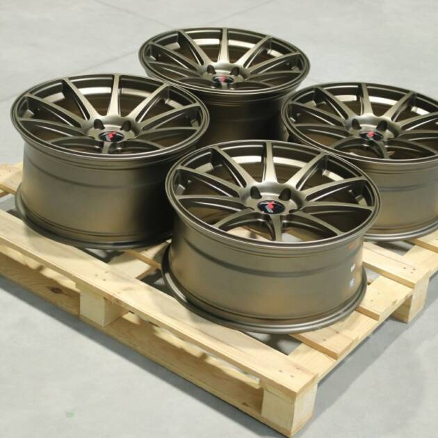 Set of JR11 19x8,5 ET35 + 19x9,5 ET35 5x120 Matt Bronze
