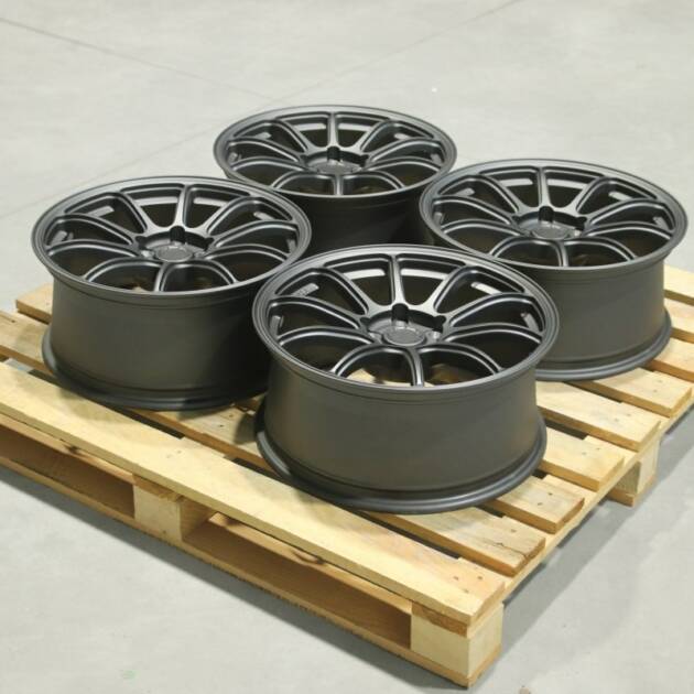 Set of SL04 18x8 ET20 5x114,3 Matt Gun Metal