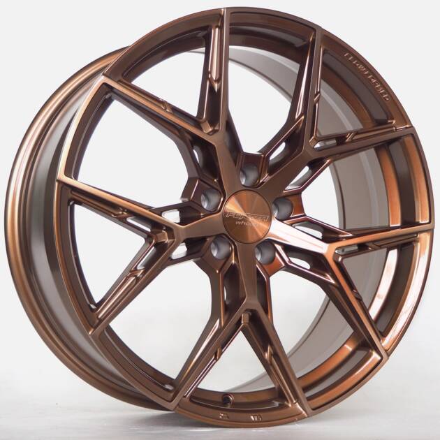 Ratlankis Forzza Gravity 8,5X20 5X112 ET25 66,56 Bronze Brushed + Bronze Clear Coat