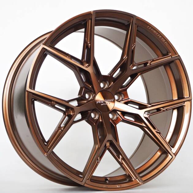 Ratlankis Forzza Gravity 10,5X21 5X112 ET40 66,56 Bronze Brushed + Bronze Clear Coat
