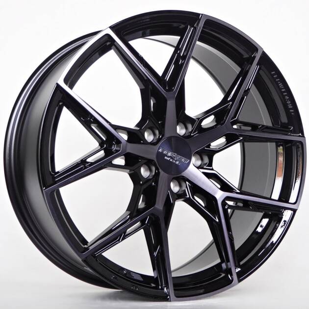Ratlankis Forzza Gravity 8,5X19 5X112 ET45 66,56 BFM + Black Clear Coat