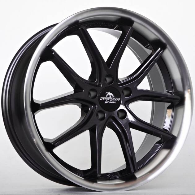 Ratlankis Forzza Storm 8,5X19 5X120 ET30 72,56 Black Magic Lip Polished
