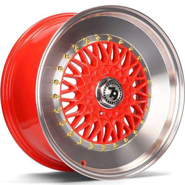Alloy Wheels seventy9 SV-F Red LP 17" 5x112