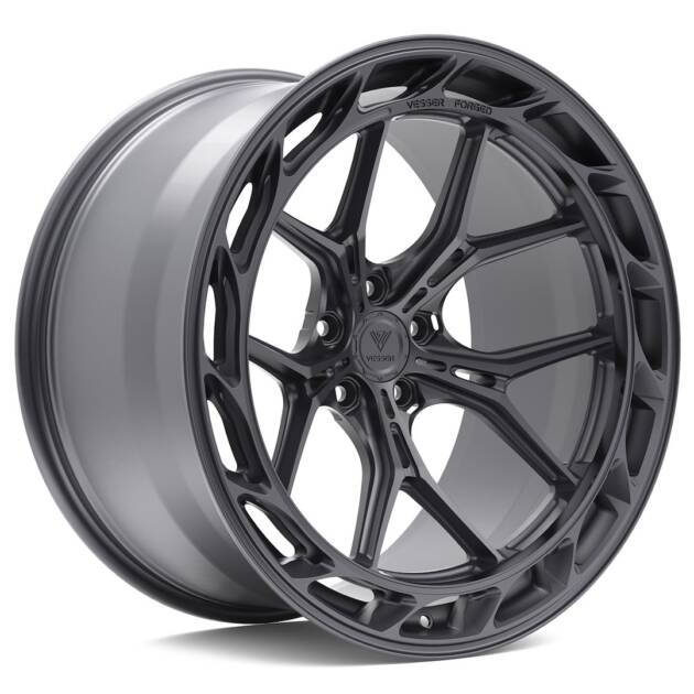 Vesser VSR8 Left 20x8 ET20-40 5H BLANK Custom Finish